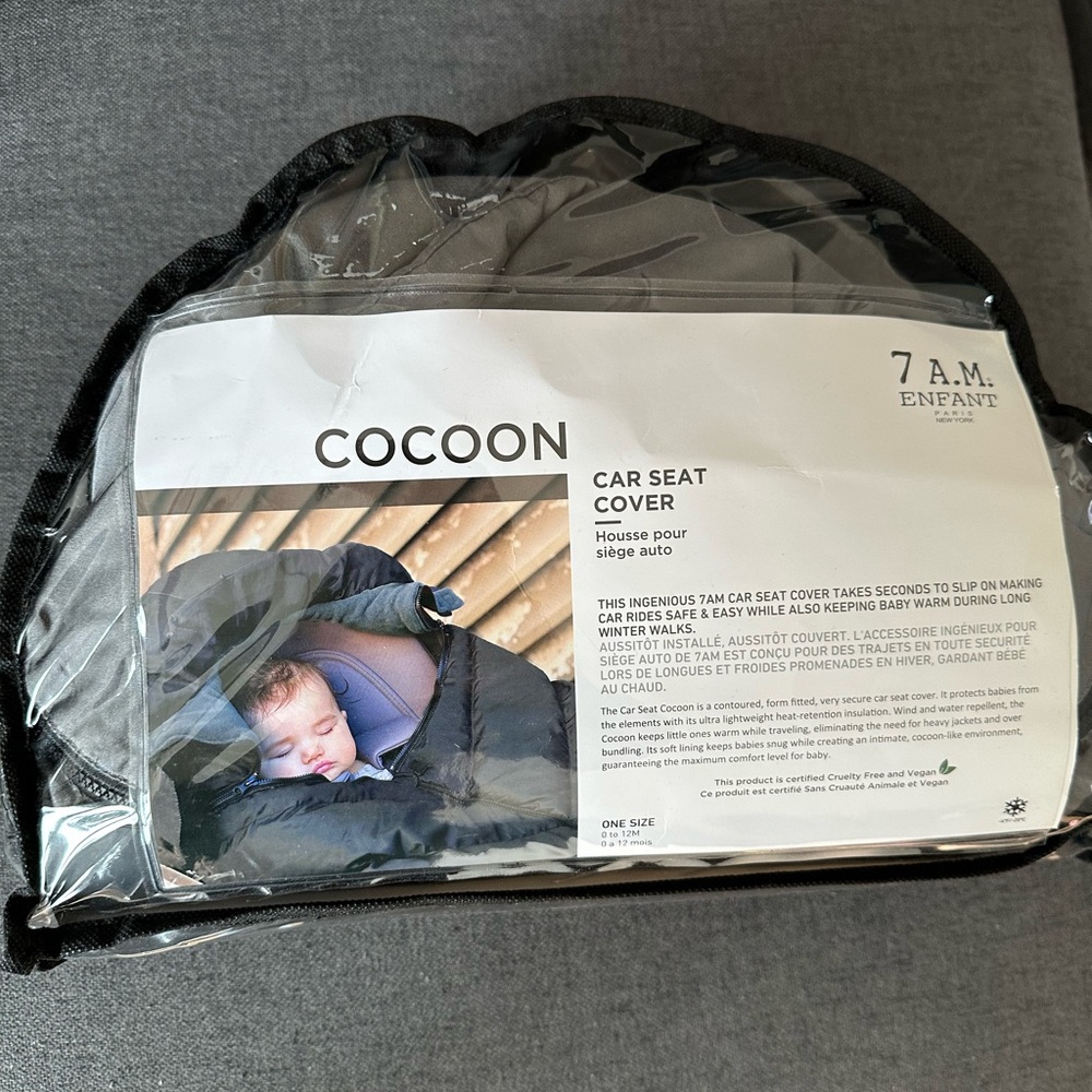 7am car seat cocoon cover